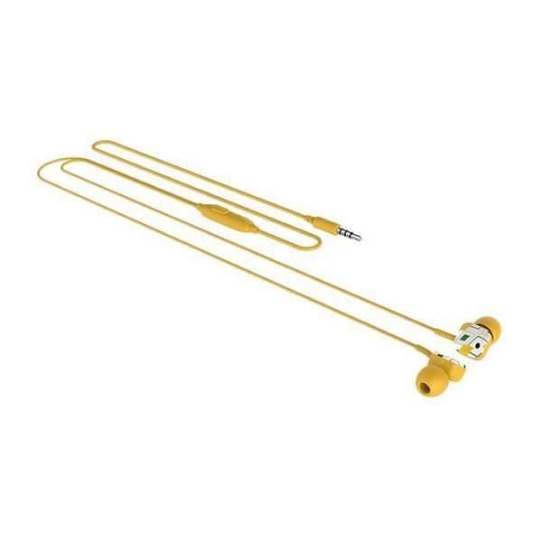 SPC 4603 headset med knapp (3,5 mm) - Gul
