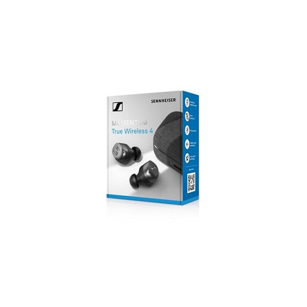 Hovedtelefoner - Sennheiser - MOMENTUM TW 4 - Graphit - Bluetooth 5.4 - 30 timers batteritid Grafit