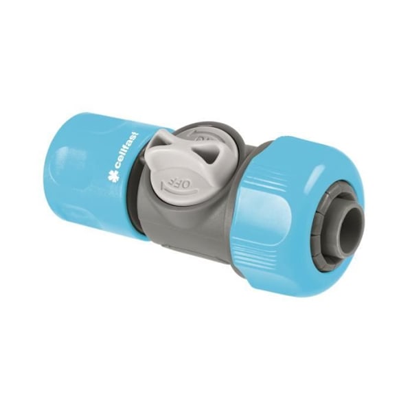 Nopeusliitin 1/2" - 5/8" kääntyvällä venttiilillä Cellfast Ideal