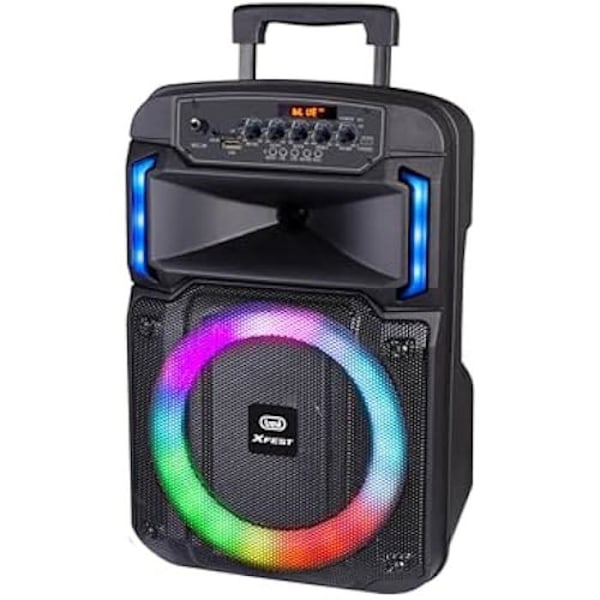 XF 370 Radiohøjttaler - TREVI - Bluetooth, USB, micro SD, AUX-IN - 25 W - Sort Sort