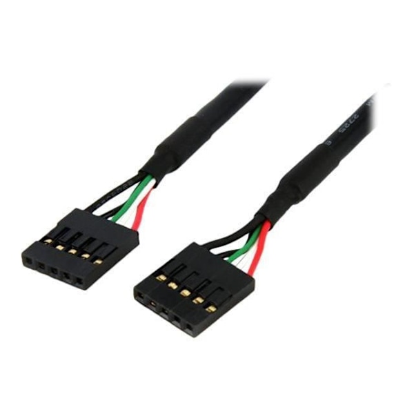 Kaapeli - StarTech - IDC-5 - 45 cm - USB - F/F - Musta