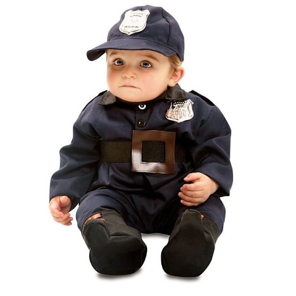 Babypoliskostym - NO NAME - Polisfånge - Blå - Polyester - Inredning Blå