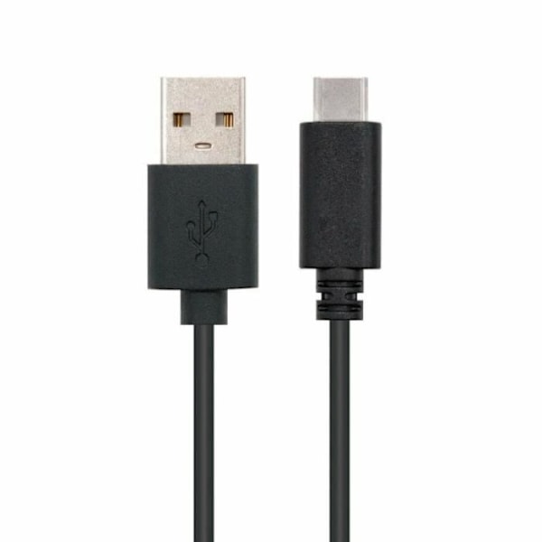 USB-kaapeli - NANOCABLE - 10.01.2103 - USB A -> USB C - 3 m - Musta Svart