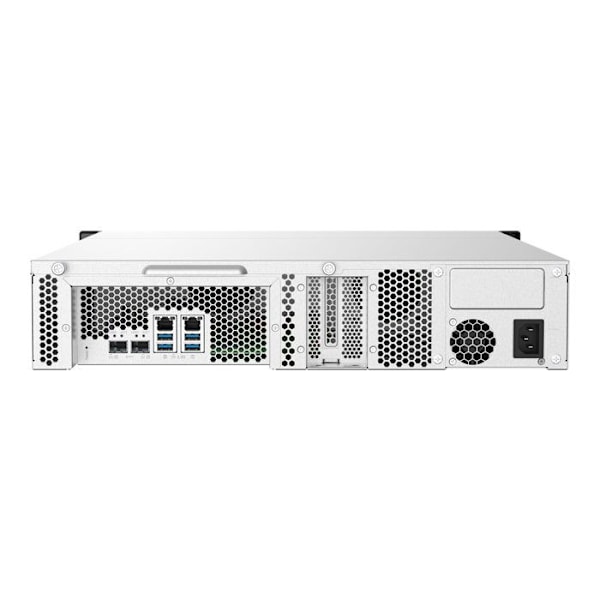 Lagerserver (NAS) - QNAP - TS-832PX-4G - quad-core 1,7 GHz - 2 10GbE SFP+ og 2,5GbE RJ45-porte Aluminium, Sort