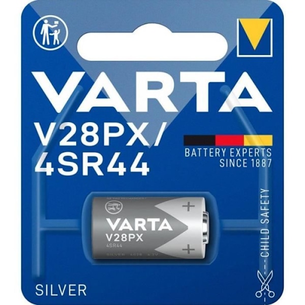 Litiumbatteri V28PX/4SR44 - VARTA - 6.2V - 1 st - Exakt energi - Hög kvalitet