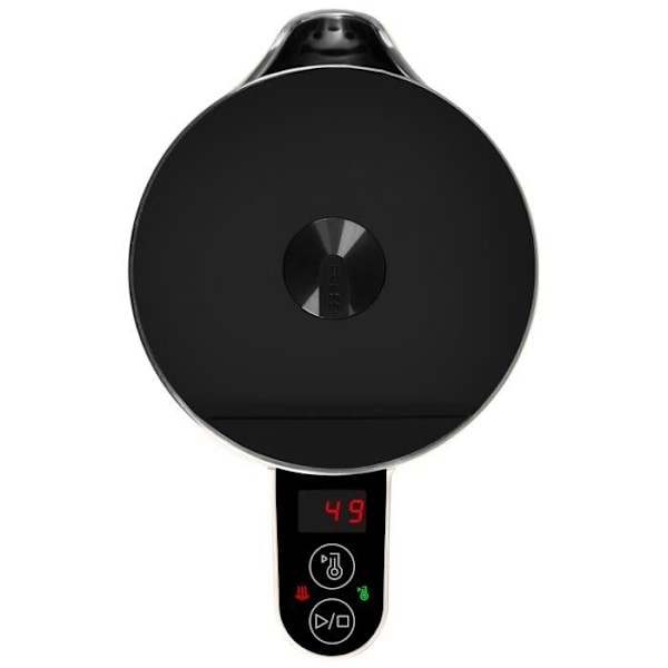 Elektrisk kedel - KONCEPT - Norwood RK3305 - 1,5L - Temperaturerholdelsesfunktion - Mørk grå Mörkgrå