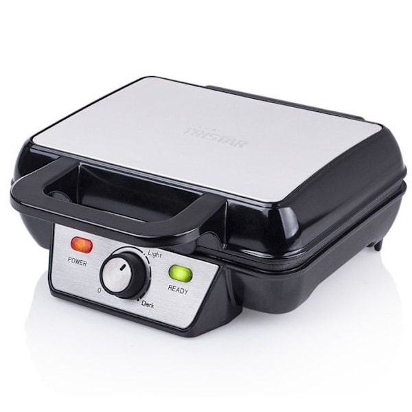 Tristar Gauffrier 1000w - wf-2195 Svart