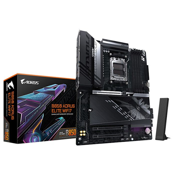 ÄMotherboard - GIGABYTE - B850 AORUS ELITE WIFI7 - Socket AM5 - DDR5 - Wi-Fi 7