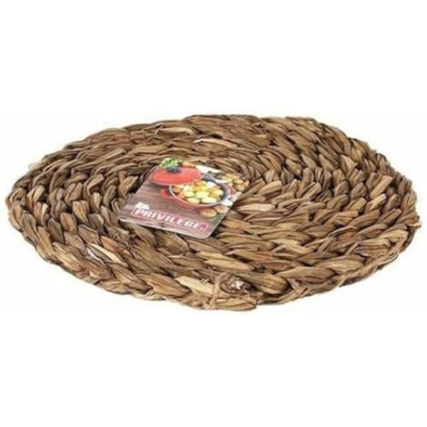 Underlägg - PRIVILEGE - Flerfärgad - 20 cm - 48 enheter - Wicker mångfärgad