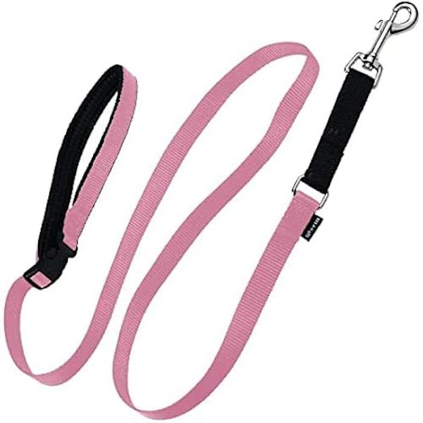 Pet Sikkerhedssele - GLORIA - Justerbar - Holdbar nylon - Til mellemstore og store hunde Rosa