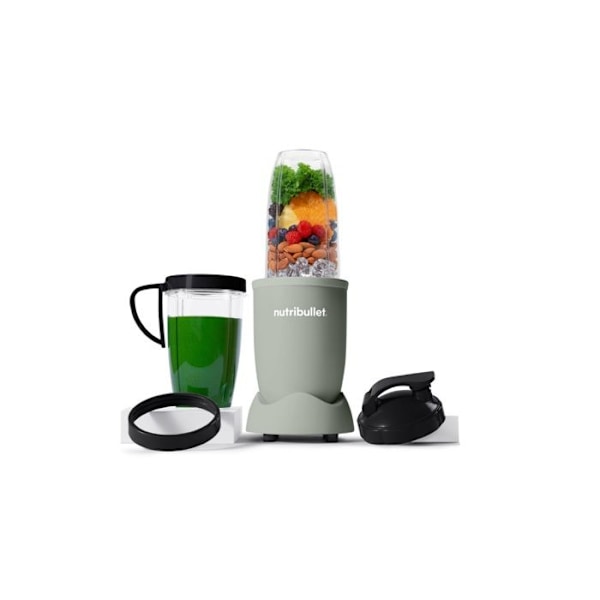 Blender - Nutribullet - Pro NB907MAJD - 900 W - 946 ml - Grå/Grøn
