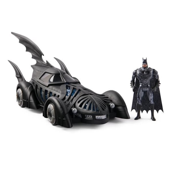 SPIN MASTER PACK BATMOBILE + FIGUR FIGURINE BATMAN FOREVER DC Retro Collection Flerfärgad