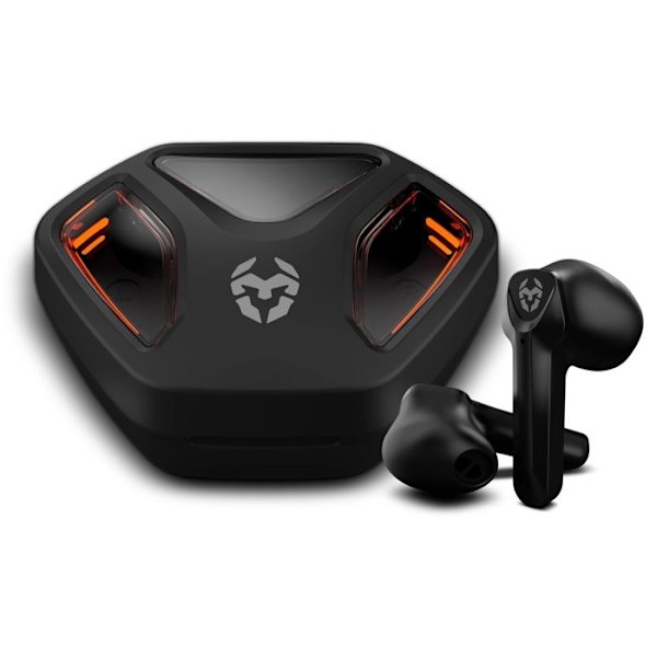 Krom Kall True Wireless Stereo Earbuds, Sort