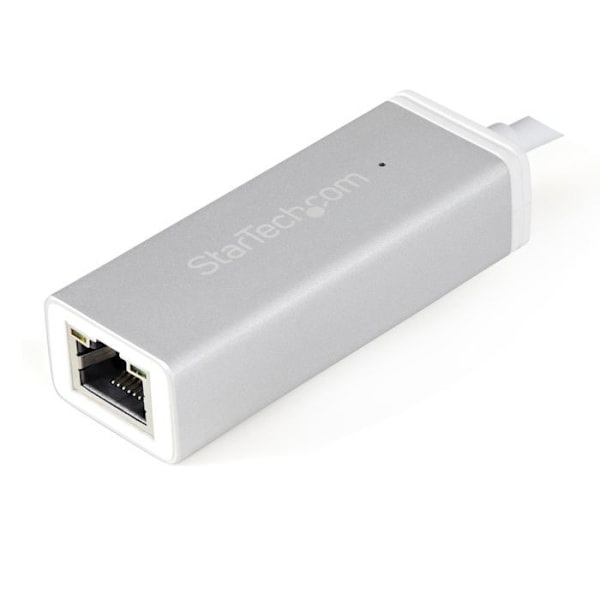 USB-C -RJ45 -SOVITUS -STARTECH -Harmaa -Gigabit Ethernet -Realtek RTL8153 -Kaapelilla Hopea