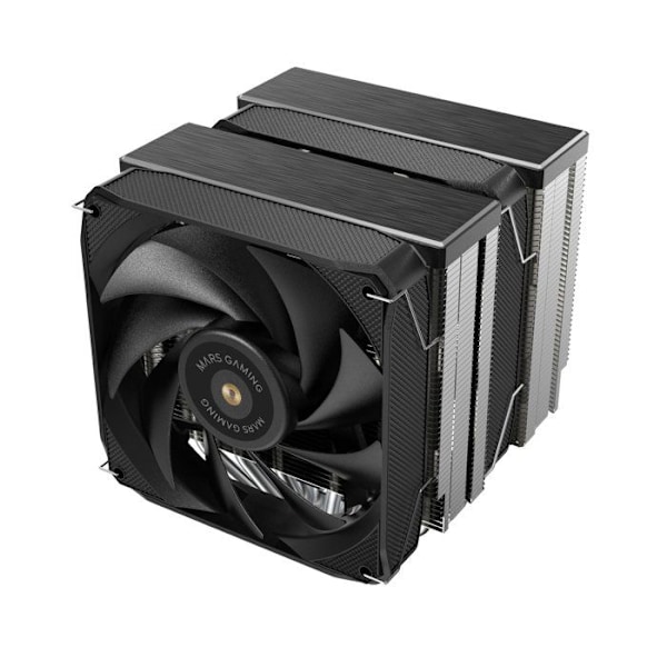 Lämmönhaihduttaja - Mars Gaming - MCPU-XU6 - 350W TDP - 2 FDB-tuulettinta - 6 HCT ULTRA -lämpöputkea