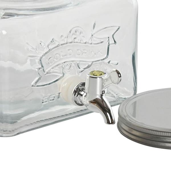 Glasdrinkdispenser 19x25x16cm