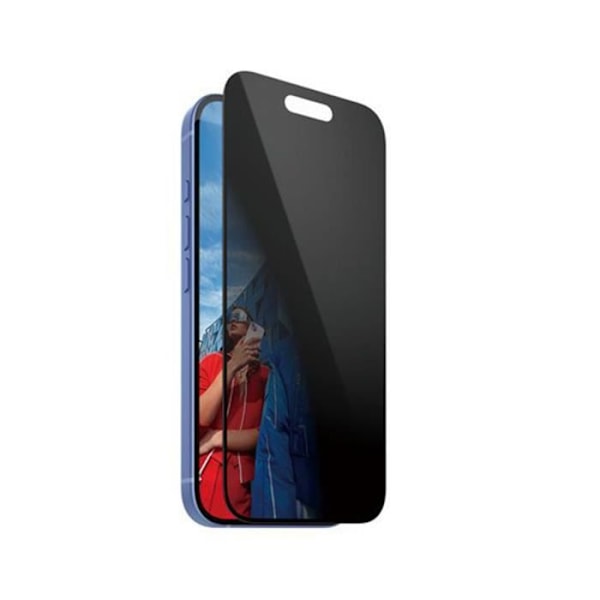 Skærmbeskytter til iPhone 16 med Privacy Filter Panzer Glas Transparent Sort Transparent