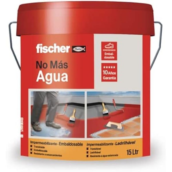 Impermeabiliser - FISCHER - Terracote 15L - Flisebelagt - 564134