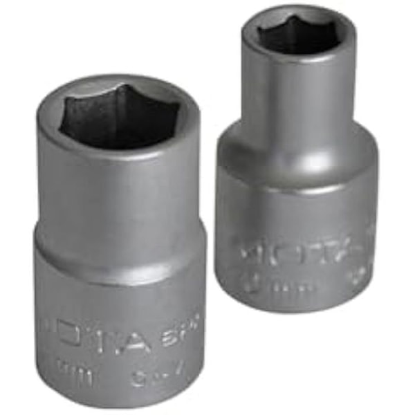 Bocallave Hex Recessed 1-2" - Mota Outils - 89116 - Silver - 26 mm silver-