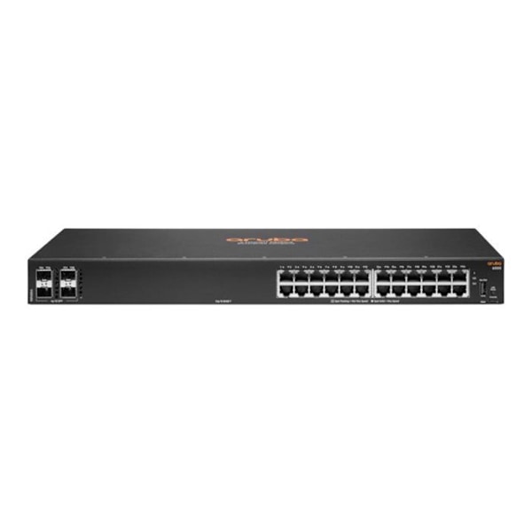 Autonom switch - HPE - Aruba 6000 - 24 ports Gigabit Ethernet - 4 ports SFP - Managed