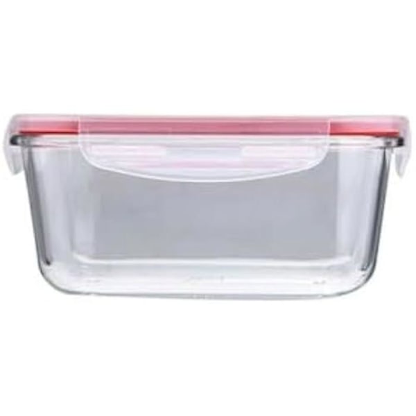 Madkasse - SAN IGNACIO - Toledo - Rødt glas - 850 ML - Lufttæt Röd