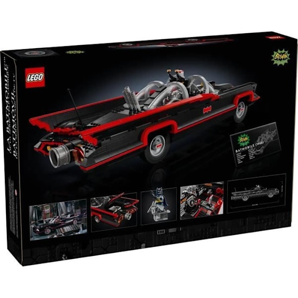 LEGO BATMAN 76328 La Batmobile fra den klassiske tv-serie Svart grå