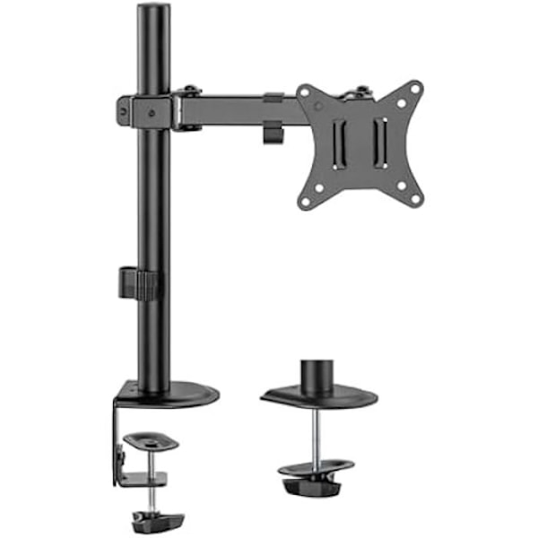 AISENS - DT32TSR-147 - Roterende og vippebordsmontering til skærm/tv 9 kg (3 drejninger, 1 arm) 17-32, sort