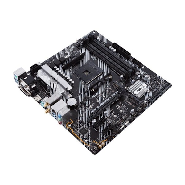 Emolevy - ASUS - Prime B550M-A WiFi II - micro ATX - Socket AM4 - Wi-Fi 6