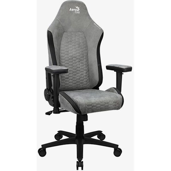 Fauteuil Aerocool Crown AeroSuede (Harmaa/Musta) Mörkgrå