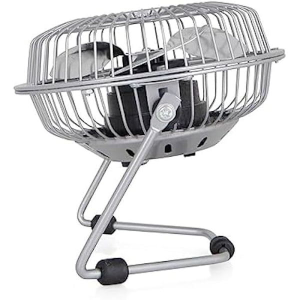 Orbegozo PW 1025 Pöytätuuletin Teho: 8 W. Metalliterät, Terän halkaisija: 10 cm Erittäin hiljainen 2 in 1: USB ja