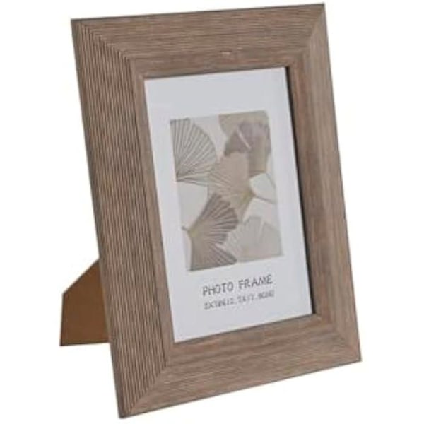Fotoram - HOME ESPRIT - Flerfärgad - Glas och polystyren - 19 x 24 cm - Samtida mångfärgad