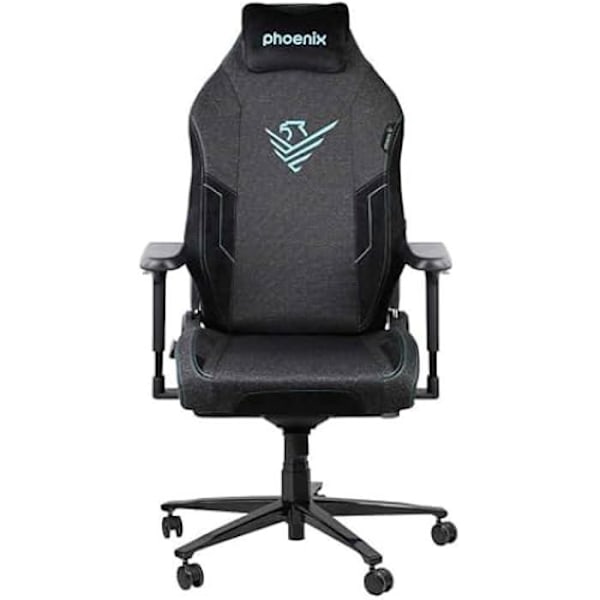 Phoenix Monarch Gaming Stol Tyg Storlek R Blå