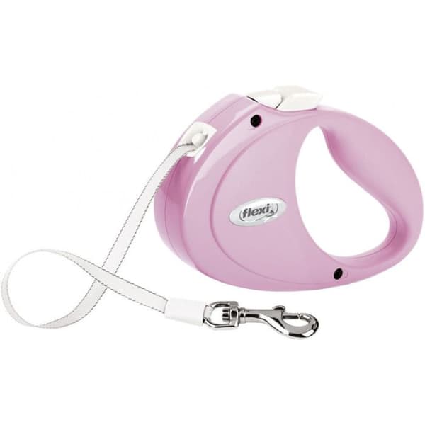 Flexi PUPPY XS 2 meter rosa hundsele max 12 kg - FLEXI Rosa
