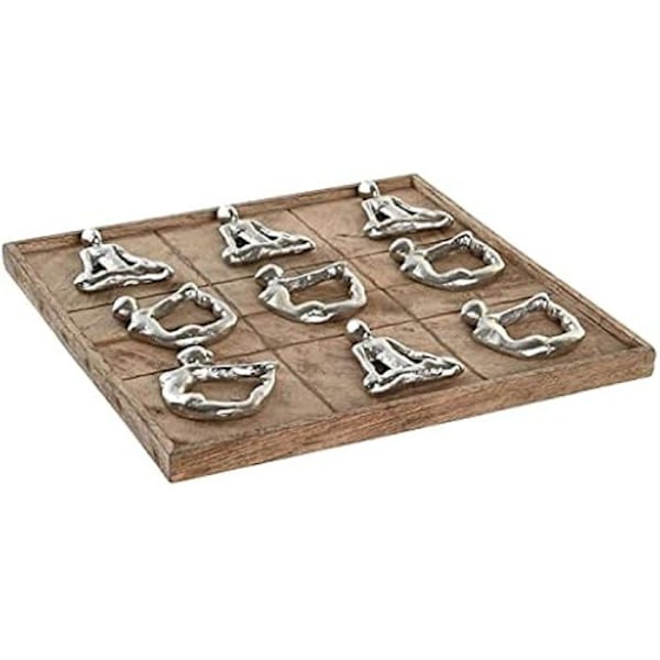 Spel - DKD HEMINNREDNING - Tre i ränder - Flerfärgad - 32 x 32 x 3 cm - Inomhus mångfärgad