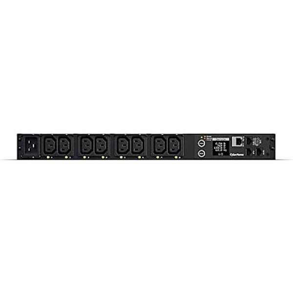 Energifordelingsenhed - CyberPower - PDU41005 - 1U - 8 AC-udgange - Sort