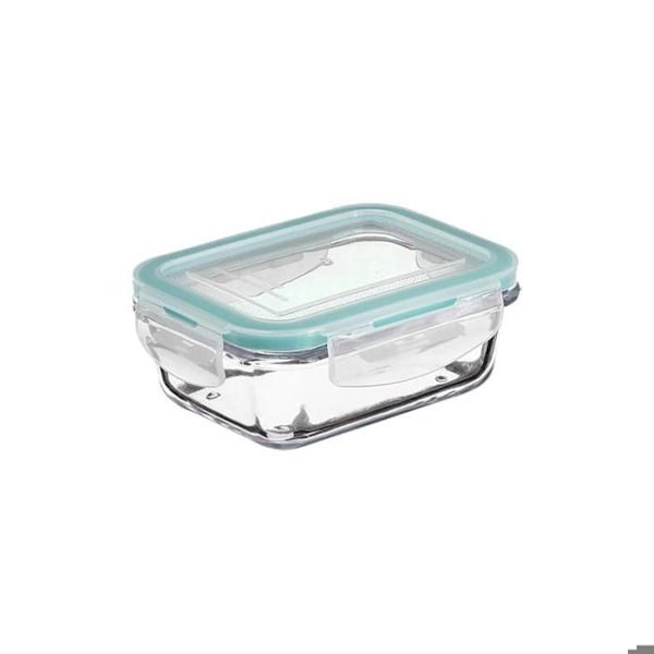 Opbevaringsbeholder i glas - FIVE - Clipeat - 0,33L - Tåler mikroovn - Gennemsigtig Transparent