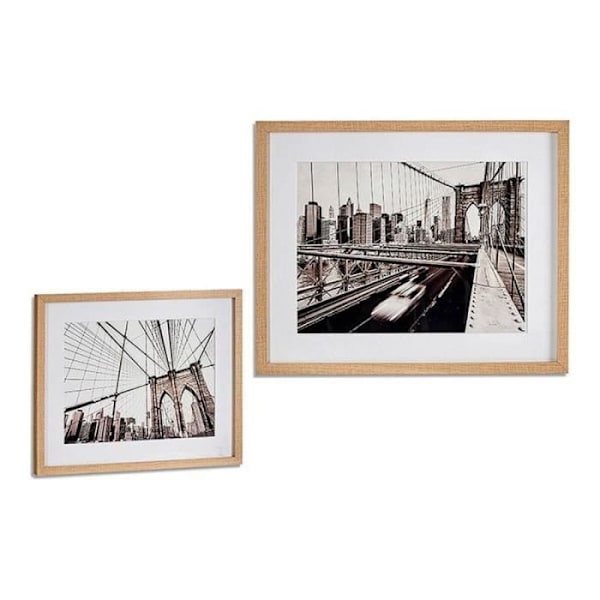 Gift Decor Bridge Frame Bøgetræ (43 x 3 x 53 cm) - 8430852949493
