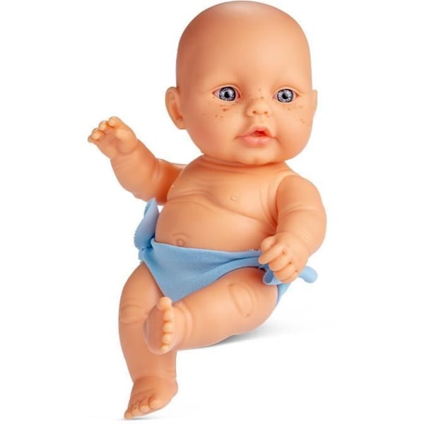 Berjuan Newborn Doll - Sininen vinyyli/tekstiili - 20 cm - Lapsille Tytöille 4-8 v. Blå