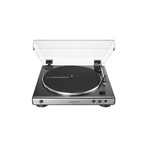 Vinyl pladespiller - Audio Technica - AT-LP60XUSBGM - Fuldautomatisk - Stereo - Sort Metallic Grå