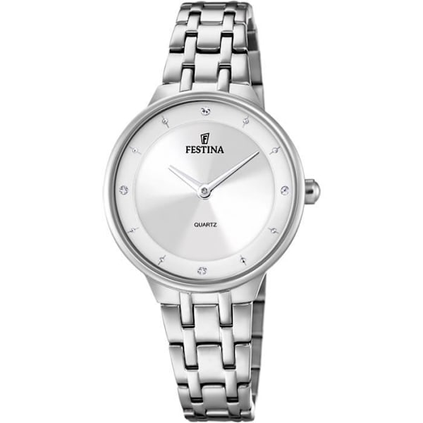Dameur - FESTINA - MADEMOISELLE - Rustfrit stål - Kvarts - Analogisk Grå