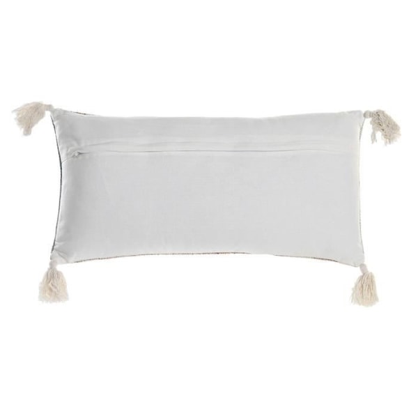 kudde 60 x 10 x 30 cm beige blå arabisk lugg