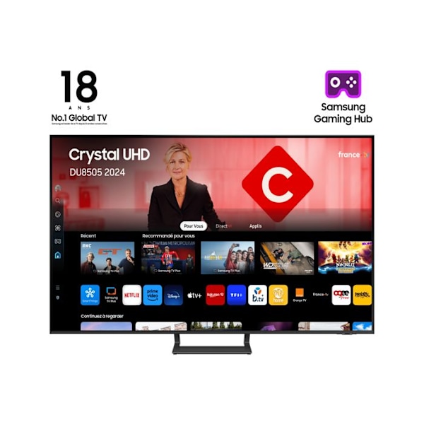 SAMSUNG tv led tu75du8505k 202 Grå