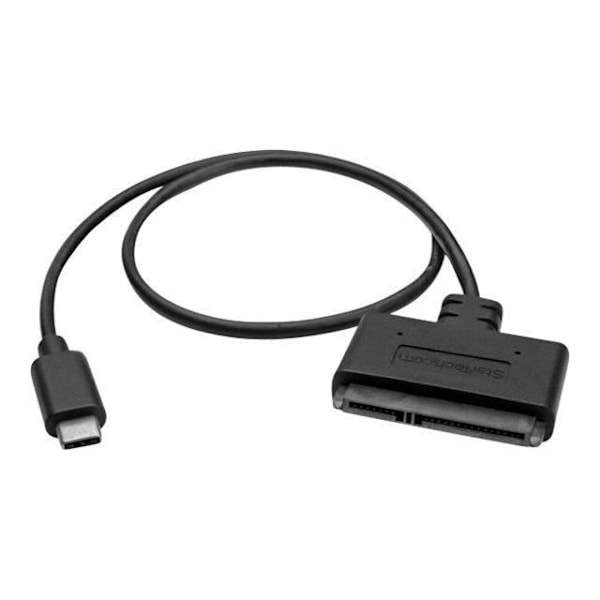 STARTECH USB 3.1 -sovitin (10 Gbps) 2,5" SATA-kiintolevylle USB-C:llä ja UASP:llä - USB 3.1 - SATA III HDD/SSD -kaapeli