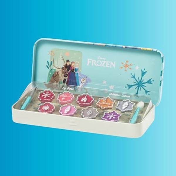 Sminkset - Lip Smacker - Frozen - 6 gloss - 3 ögonskuggor - Säker för barn 6 gloss och 3 lysande ögonskuggor