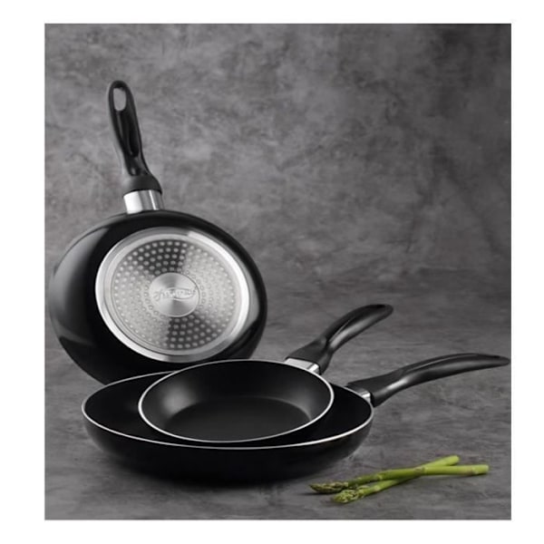 Stegepander - San Ignacio - 3-delt sæt - Presset aluminium - Induktionskompatibel - 16-20-24cm