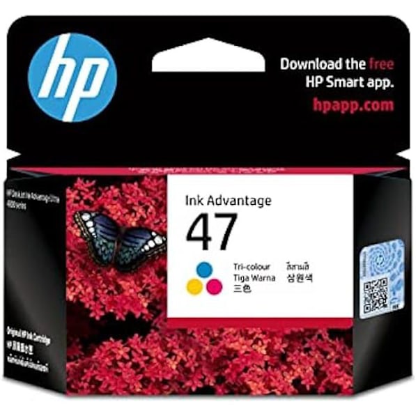 Mustepatruuna - HP - 47 kolmivärinen - syaani, magenta, keltainen - yhteensopiva - mustesuihku