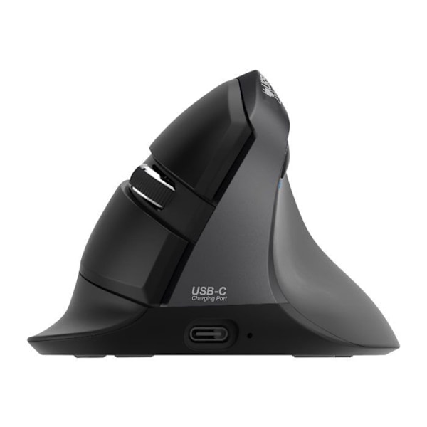Ergonominen hiiri - Urban Factory - Ergo Pro - Vasenkätinen - Langaton - Bluetooth - Musta