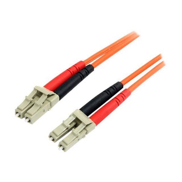 Duplex fiberoptisk patchkabel 62,5/125 multimode 1 m LC - LC - STARTECH - Orange