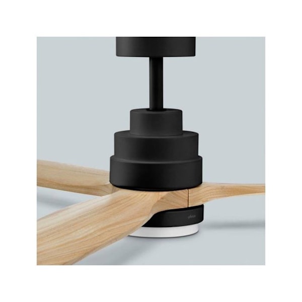 Ufesa Nepal Loftventilator med lys og fjernbetjening 132 cm 40W Sort/Træ