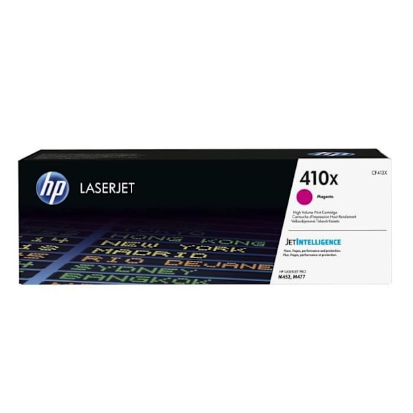 Alkuperäinen HP 410X Magenta värikasetti HP Color LaserJet Pro M377/M452/MFP M477 tulostimille